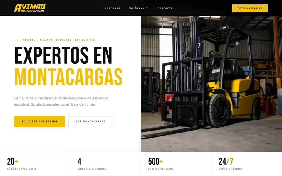 Avimaq — Montacargas