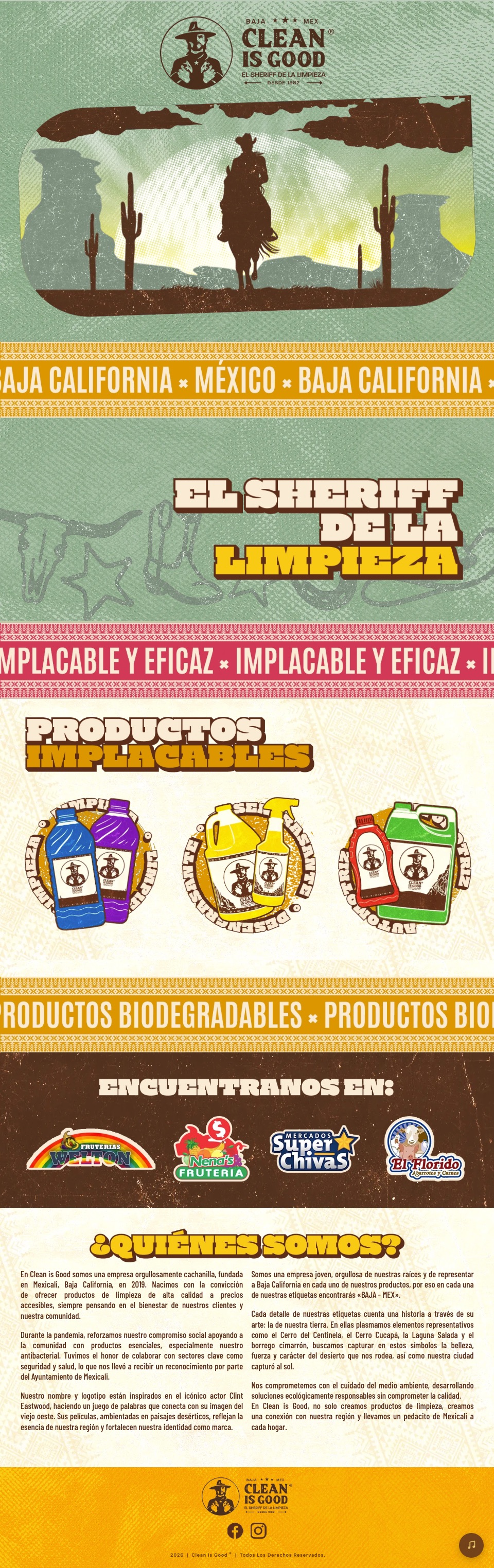 Página completa de cleanisgood.mx