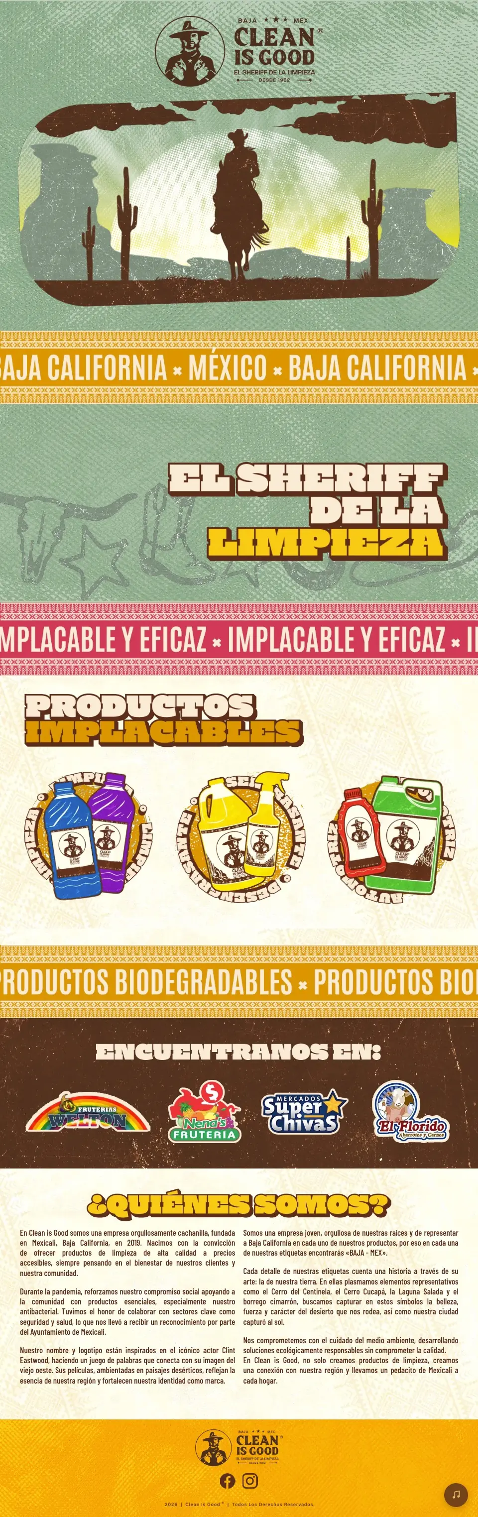 Página completa de cleanisgood.mx